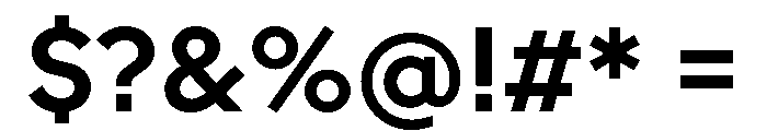 FactorB Bold Font OTHER CHARS