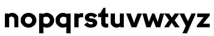 FactorB Extrabold Font LOWERCASE