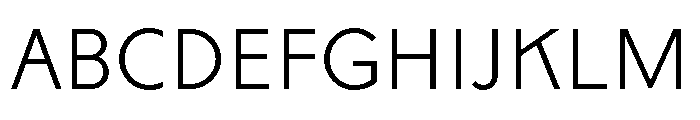FactorB Light Font UPPERCASE