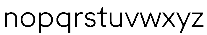 FactorB Light Font LOWERCASE