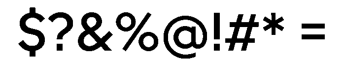 FactorB Medium Font OTHER CHARS