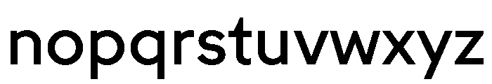 FactorB Medium Font LOWERCASE