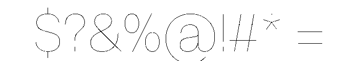 Fakt Air Font OTHER CHARS