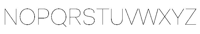 Fakt Hair Font UPPERCASE