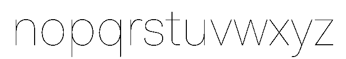 Fakt Hair Font LOWERCASE