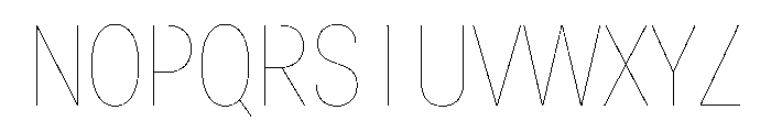 FaktCondensed Air Font UPPERCASE