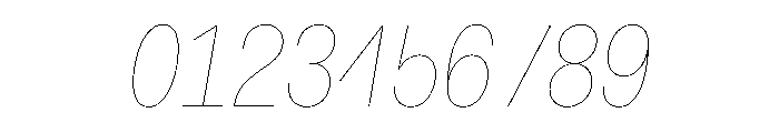 FaktCondensed AirItalic Font OTHER CHARS