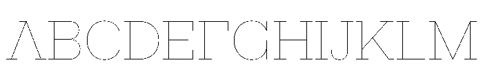 FaktSlab Air Font UPPERCASE