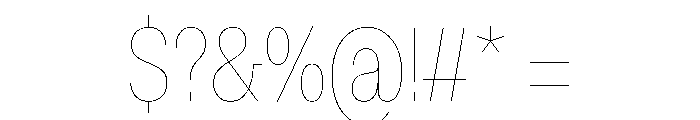 FaktSlabCondensed Air Font OTHER CHARS