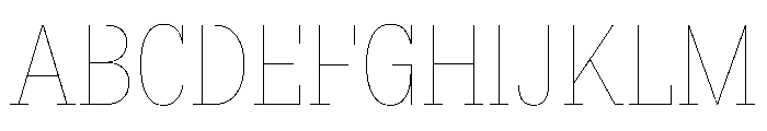 FaktSlabCondensed Air Font UPPERCASE