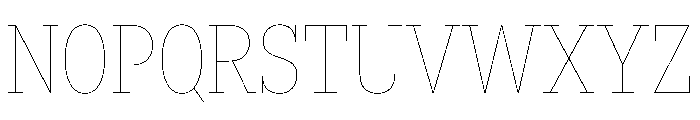 FaktSlabCondensed Air Font UPPERCASE