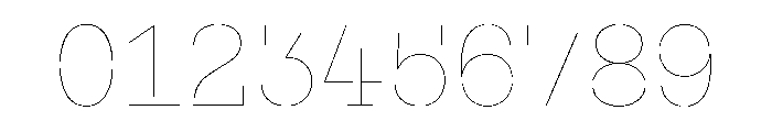 FaktSlabStencil Air Font OTHER CHARS