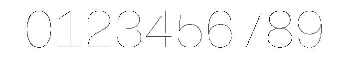 FaktStencil Air Font OTHER CHARS