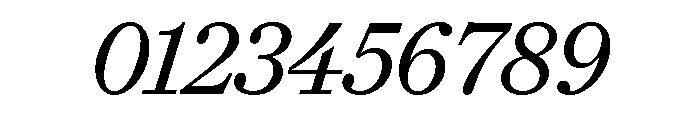 FamilyVF Italic Font OTHER CHARS