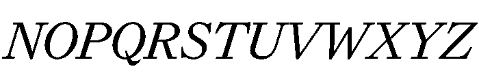 FamilyVF Italic Font UPPERCASE