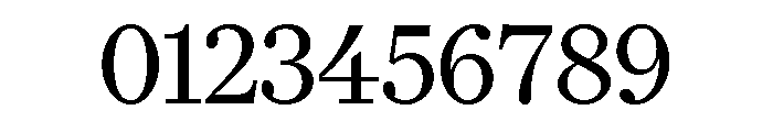 FamilyVF Roman Font OTHER CHARS