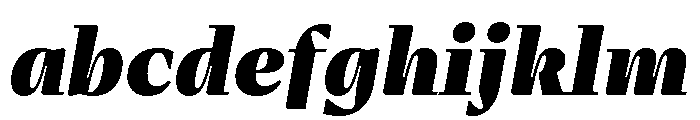 Fammilia BT Black Italic FONT