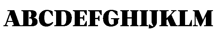 Fammilia BT Black Font UPPERCASE