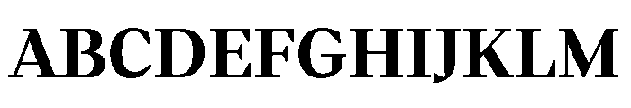 Fammilia BT Bold Font UPPERCASE