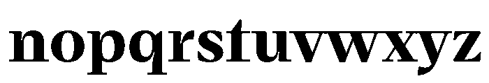 Fammilia BT Bold Font LOWERCASE
