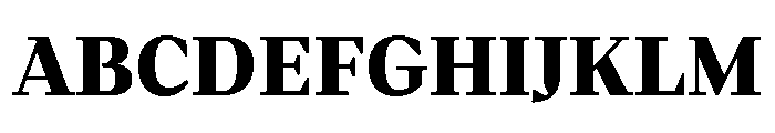 Fammilia BT ExtraBold Font UPPERCASE