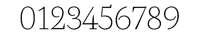 Fammilia BT ExtraLight Font OTHER CHARS