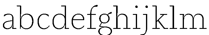 Fammilia BT ExtraLight FONT