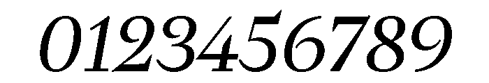 Fammilia BT Italic Font OTHER CHARS