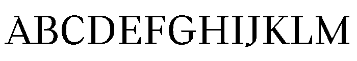 Fammilia BT Regular Font UPPERCASE