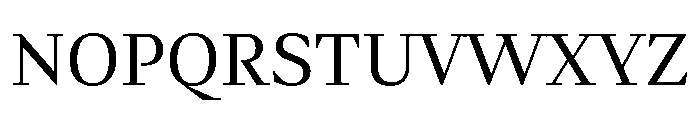 Fammilia BT Regular Font UPPERCASE