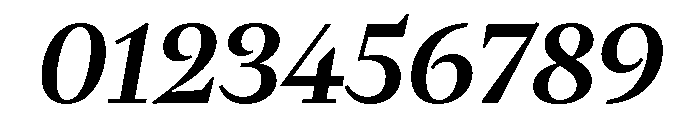 Fammilia BT SemiBold Italic Font OTHER CHARS