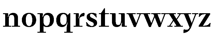 Fammilia BT SemiBold Font LOWERCASE
