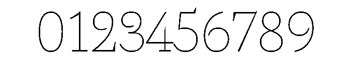 Fammilia BT Thin Font OTHER CHARS