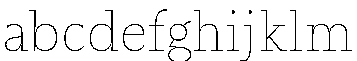 Fammilia BT Thin FONT