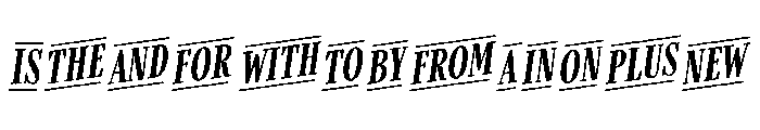 Farmhand RegularItalicExtras Font UPPERCASE