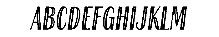 Farmhand SansRegularItalicInline FONT