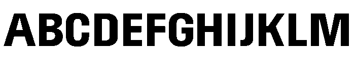 Fason Black Instance Font UPPERCASE