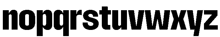 Fason Black Font LOWERCASE