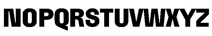 Fason Heavy Instance Font UPPERCASE