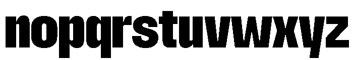 Fason Heavy Font LOWERCASE