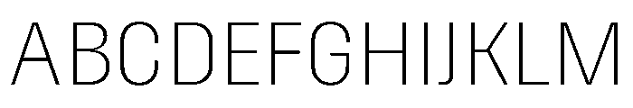 Fason Light Instance Font UPPERCASE