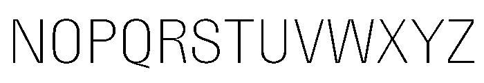 Fason Light Instance Font UPPERCASE