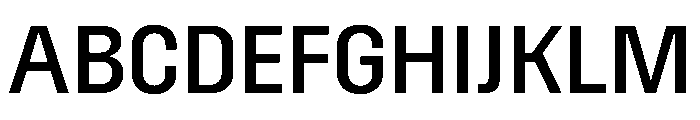 Fason Medium Instance Font UPPERCASE