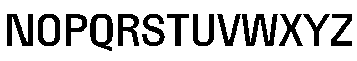 Fason Medium Instance Font UPPERCASE