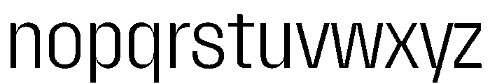 Fason Normal Instance Font LOWERCASE