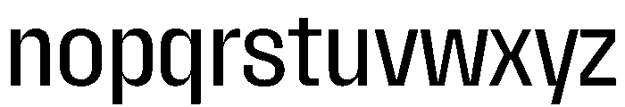 Fason Regular Instance Font LOWERCASE