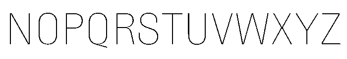 Fason Thin Font UPPERCASE