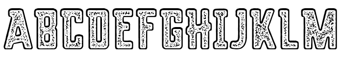 Faust Printed4 Font UPPERCASE