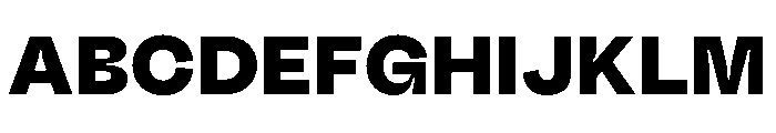 Fazer MasterTrial ExtraBold Font UPPERCASE