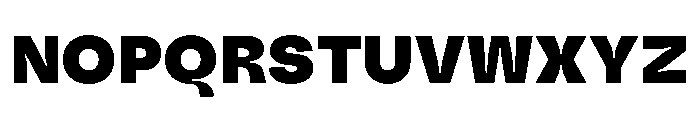 Fazer MasterTrial Heavy Font UPPERCASE